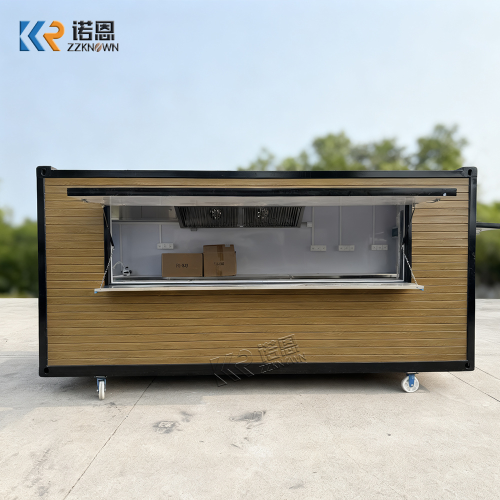 Coffee Vending Equipment - Customized Container Coffee Bar Prefabricated Container