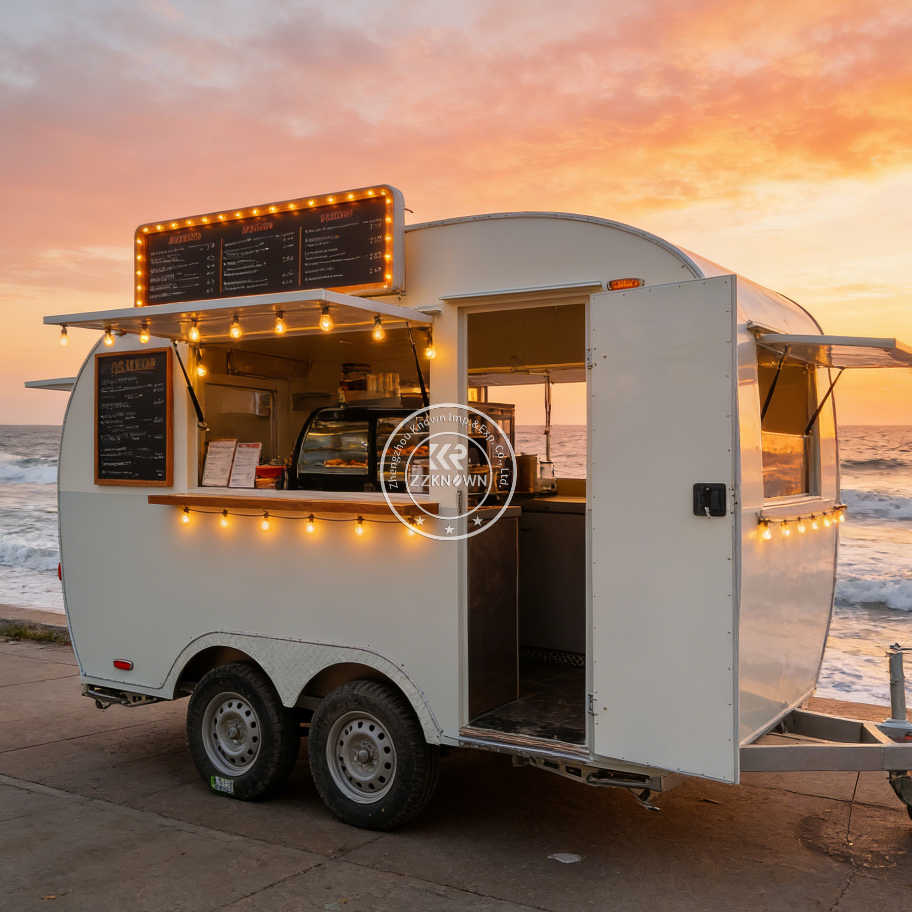 Coffee Vending Equipment - Commercial French Fries Snack Food Truck