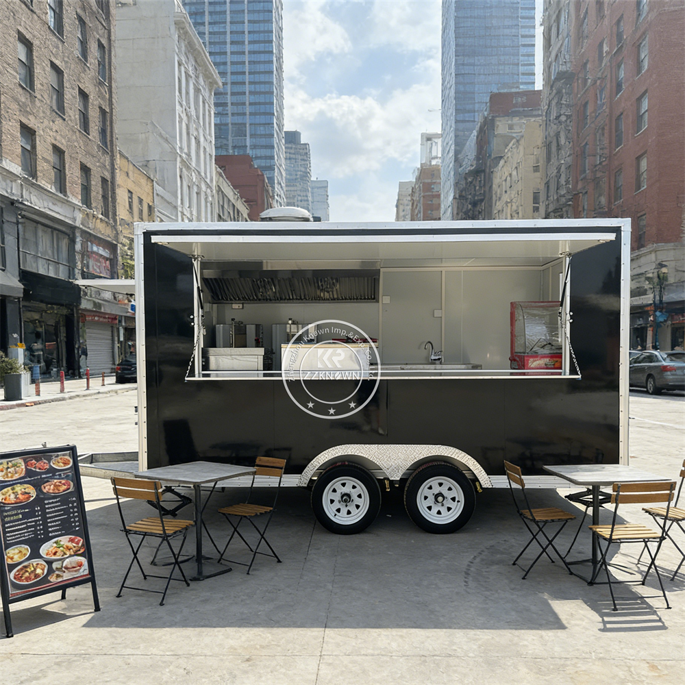 Coffee Vending Equipment - Fully Equipped Pizza Food Trailer Custom