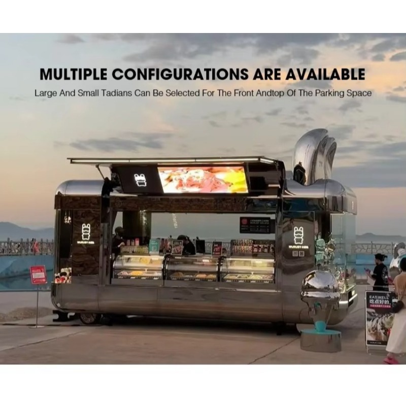 Coffee Vending Equipment - Food Kiosk Fully Loaded New Mobile