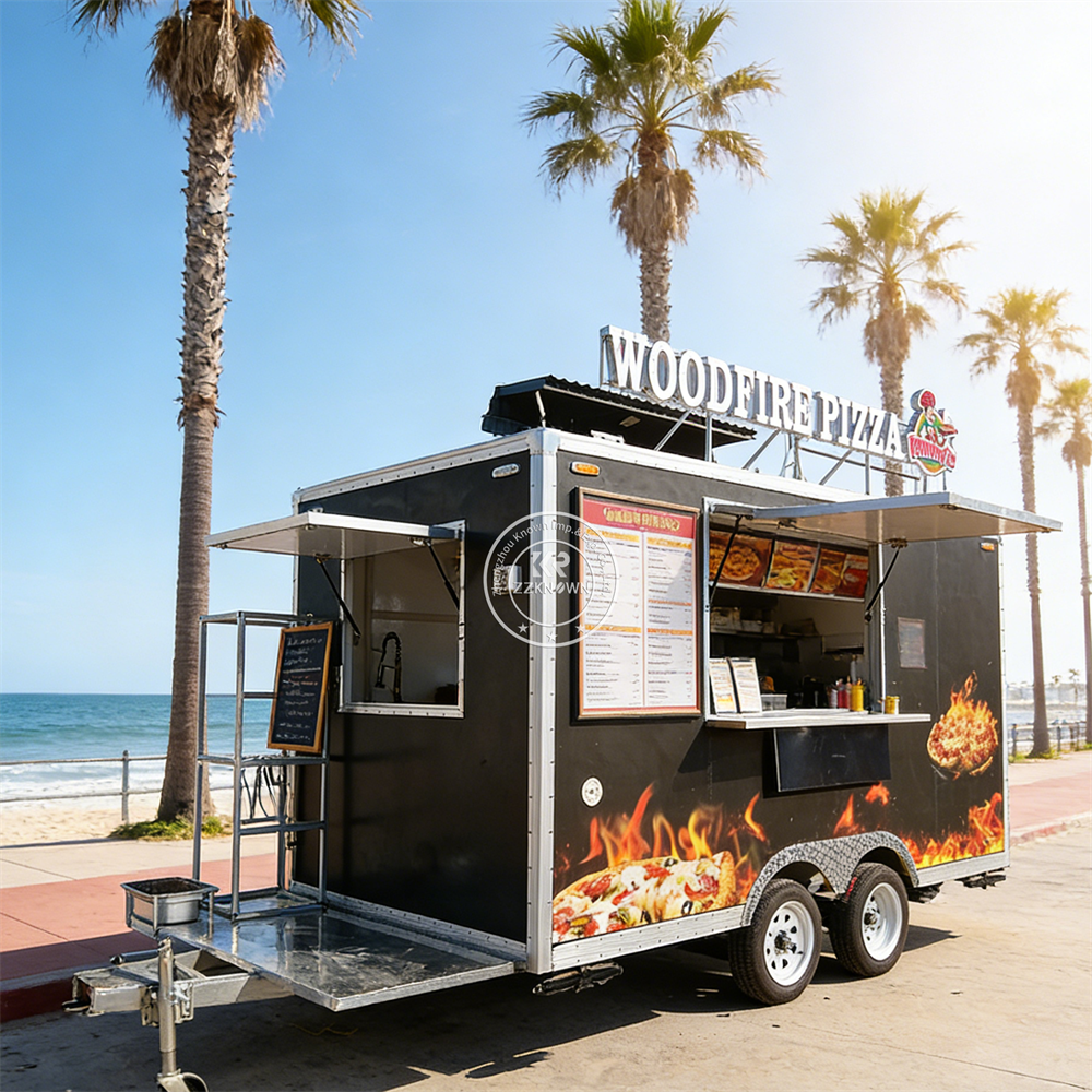Coffee Vending Equipment - Custom Coffee Cafe Food Trailer Mobile