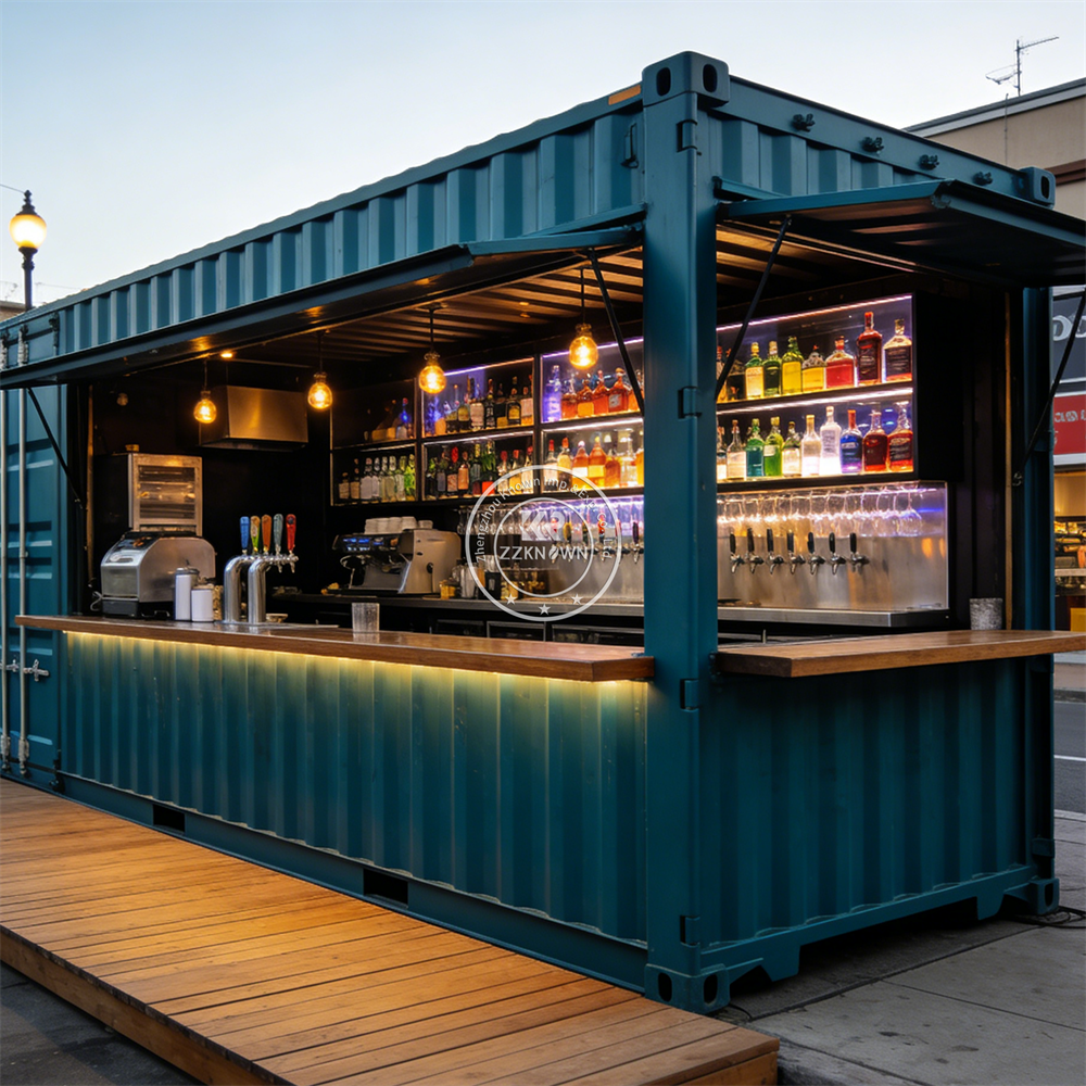 Equipment Of Coffee Shop - Modular Portable Container Bar Container Restaurant