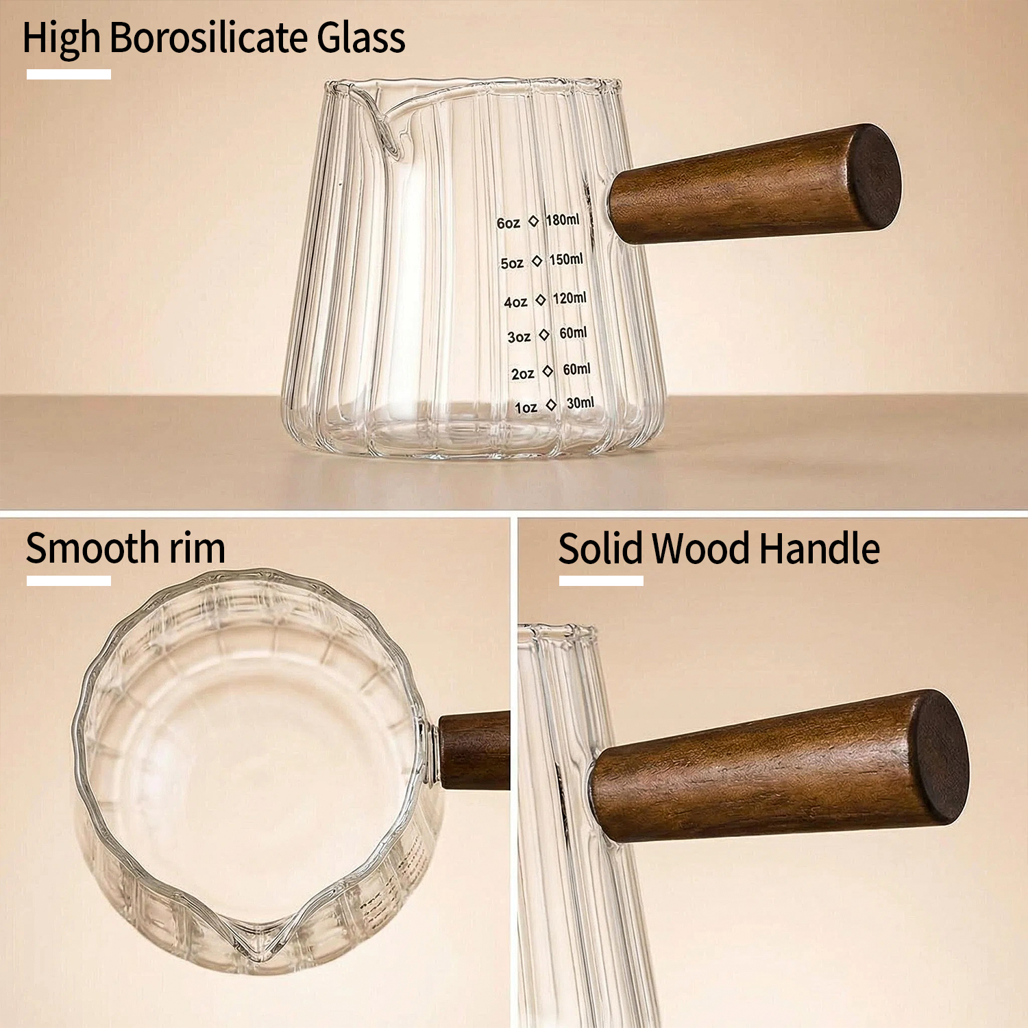 OANKR 6 oz Glass Measuring Cup – Espresso Shot Glass Bewertung und Preis