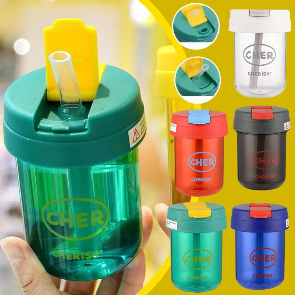 Cartoon 300mL Straw Cup Plasti – Coffee Equipment Eu Bewertung und Preis