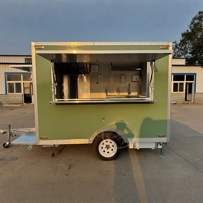 Concession Food Truck Trailer  – Equipment Of Coffee Shop Bewertung und Preis