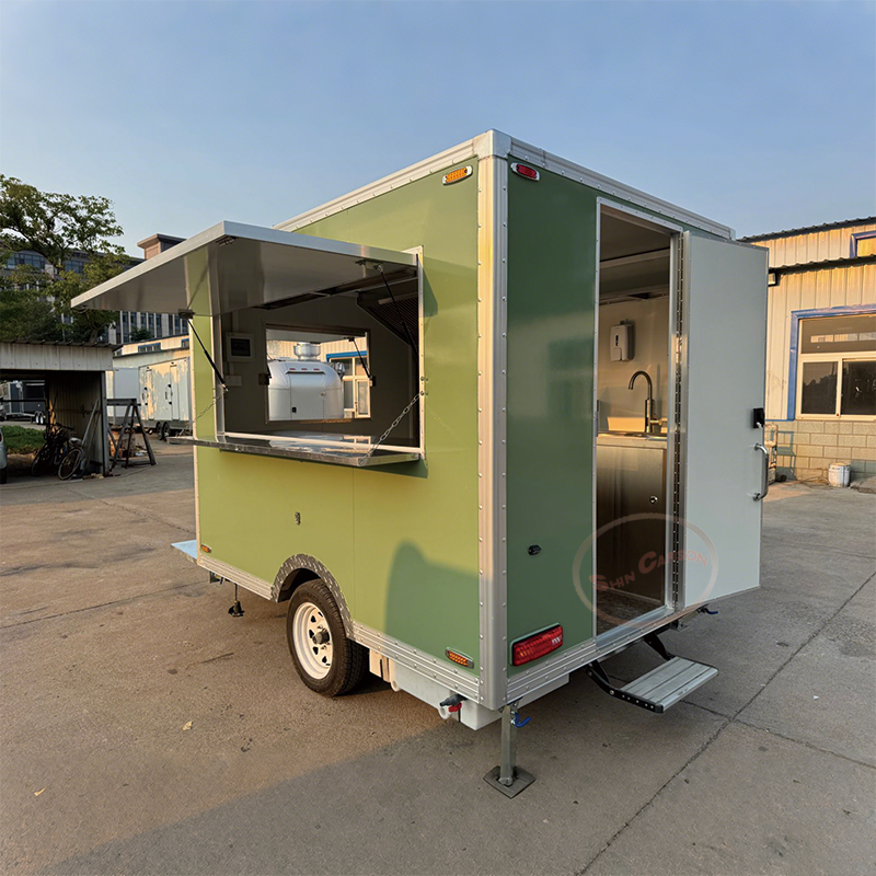 Concession Food Truck Trailer  – Equipment Of Coffee Shop Bewertung und Preis