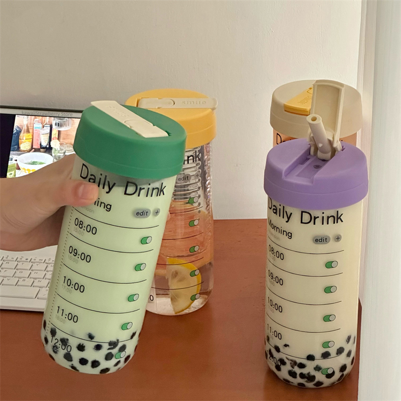 Glass Water Bottle With Time M – Coffee Equipment Eu Bewertung und Preis