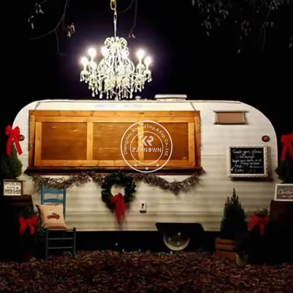 Boat Shape Food Trailer Mobile – Coffee Vending Equipment Bewertung und Preis