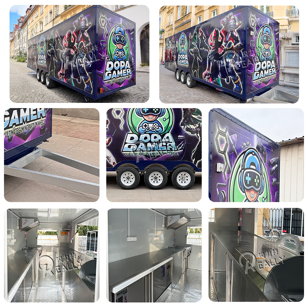 Food Truck Stainless steel Cof – Coffee Vending Equipment Bewertung und Preis