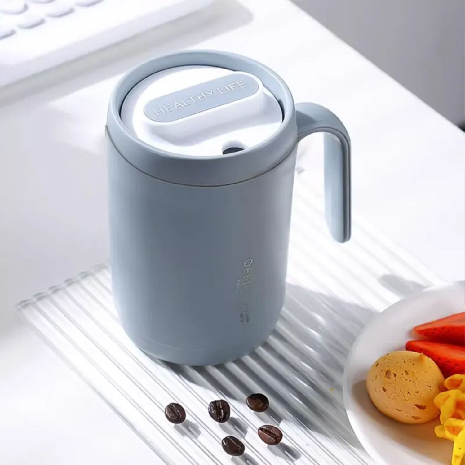 1pc Grey Creative PP Liner Dri – Coffee Equipment China Bewertung und Preis