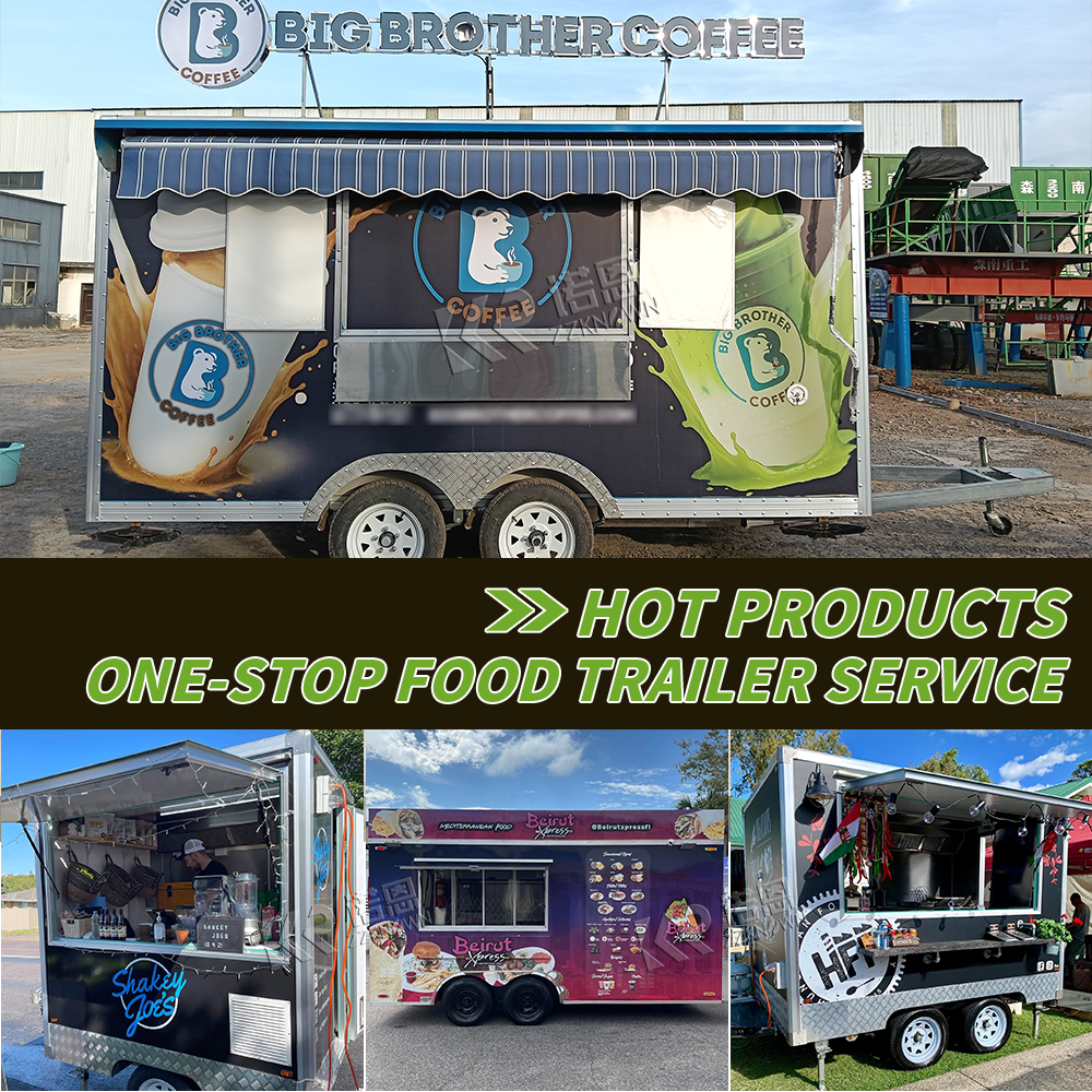 Custom Built Mobile Outdoor Ve – Coffee Vending Equipment Bewertung und Preis