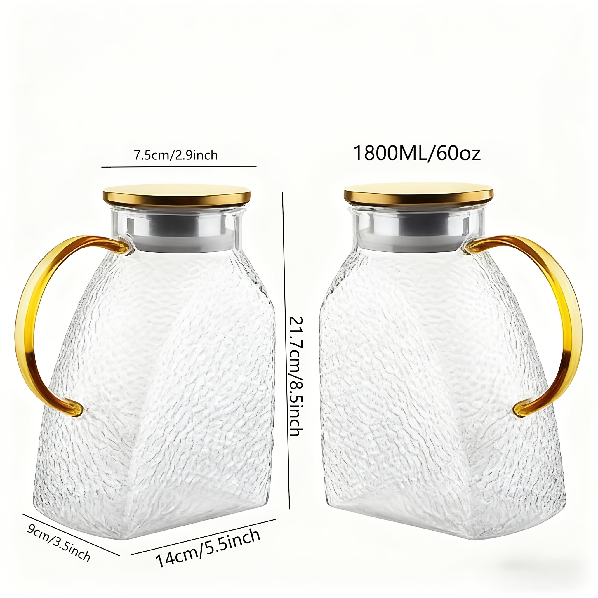 2pcs Glass Carafe with Lid And – Coffee Equipment China Bewertung und Preis
