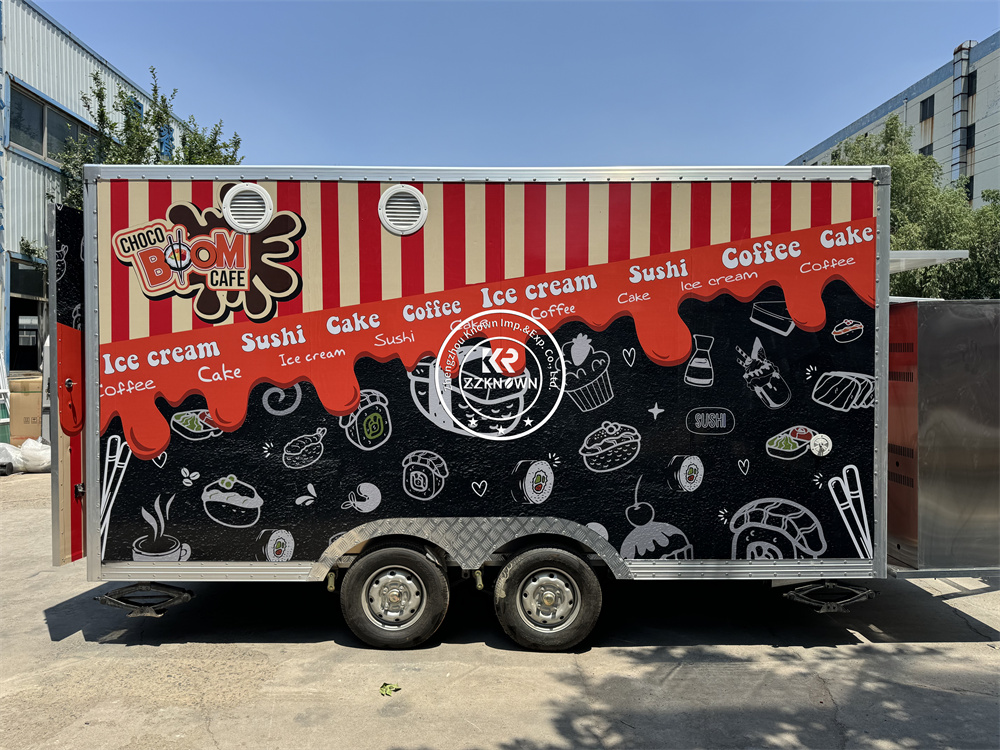 Food Trailers  Hot Dog Concess – Coffee Vending Equipment Bewertung und Preis