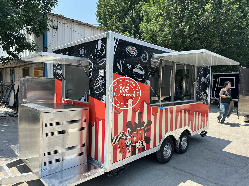 Food Trailers  Hot Dog Concess – Coffee Vending Equipment Bewertung und Preis