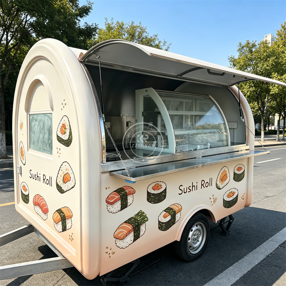 Street Food Trailer Fully Equi – Coffee Vending Equipment Bewertung und Preis