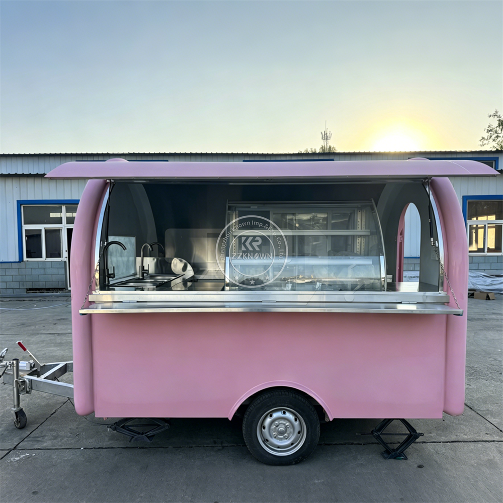 Street Food Trailer Fully Equi – Coffee Vending Equipment Bewertung und Preis