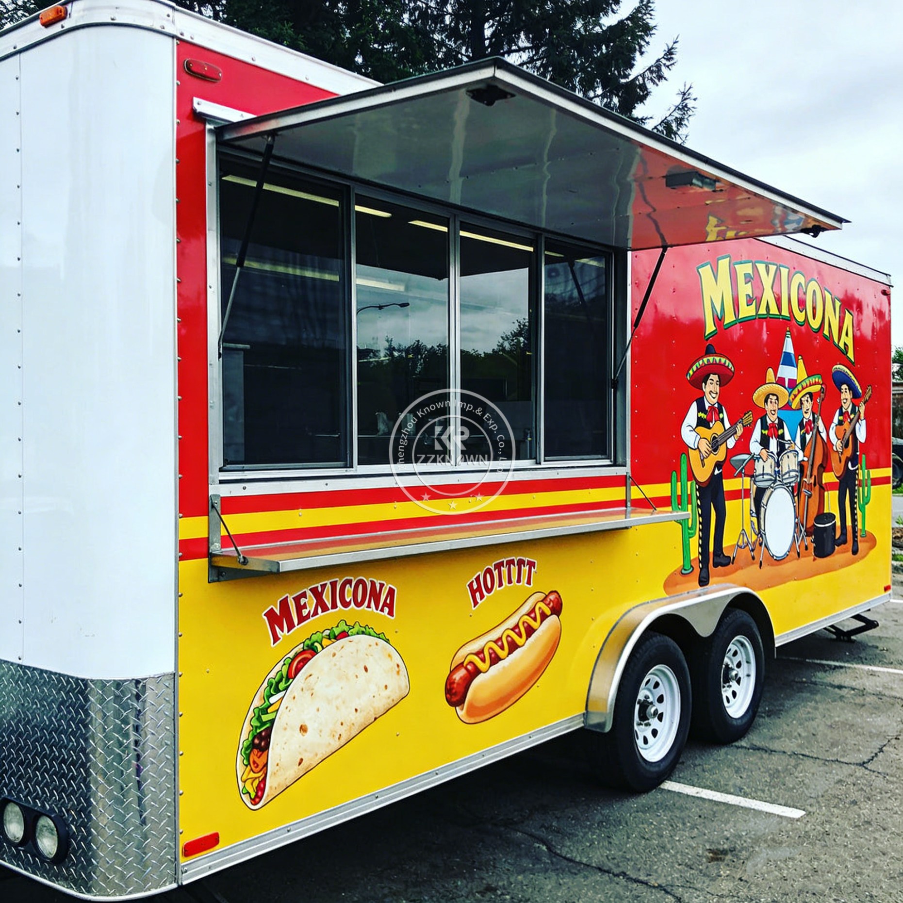Customized Mobile Food Trailer – Coffee Vending Equipment Bewertung und Preis