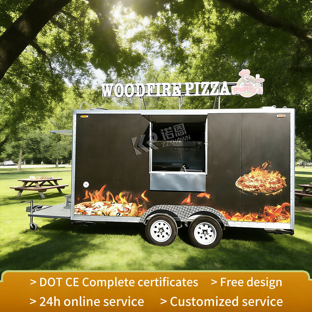 Customized Mobile Food Trailer – Coffee Vending Equipment Bewertung und Preis