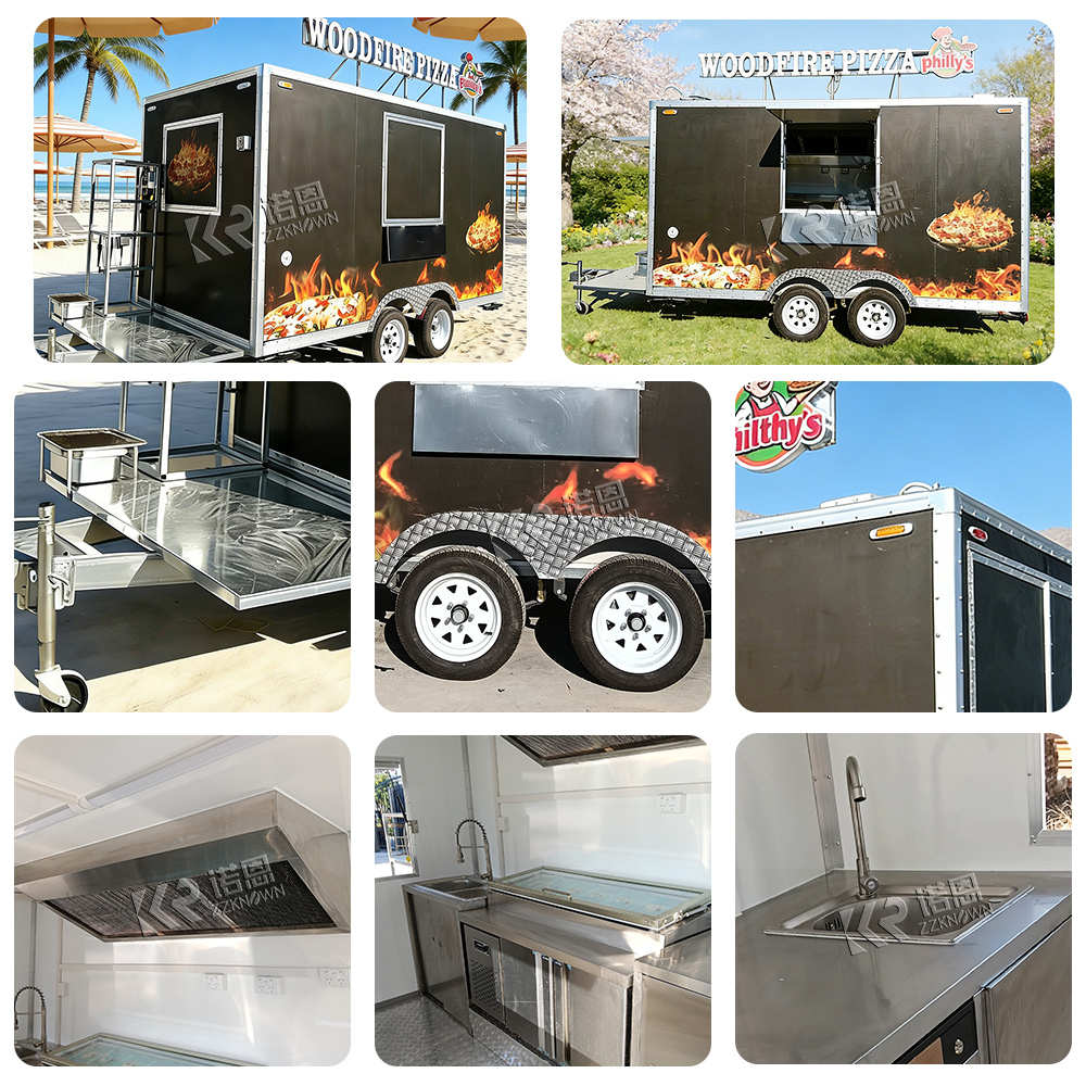 Customized Mobile Food Trailer – Coffee Vending Equipment Bewertung und Preis