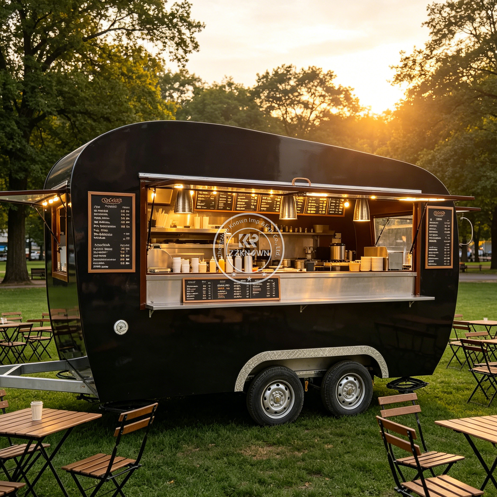 Custom Mobile Concession Food  – Coffee Vending Equipment Bewertung und Preis