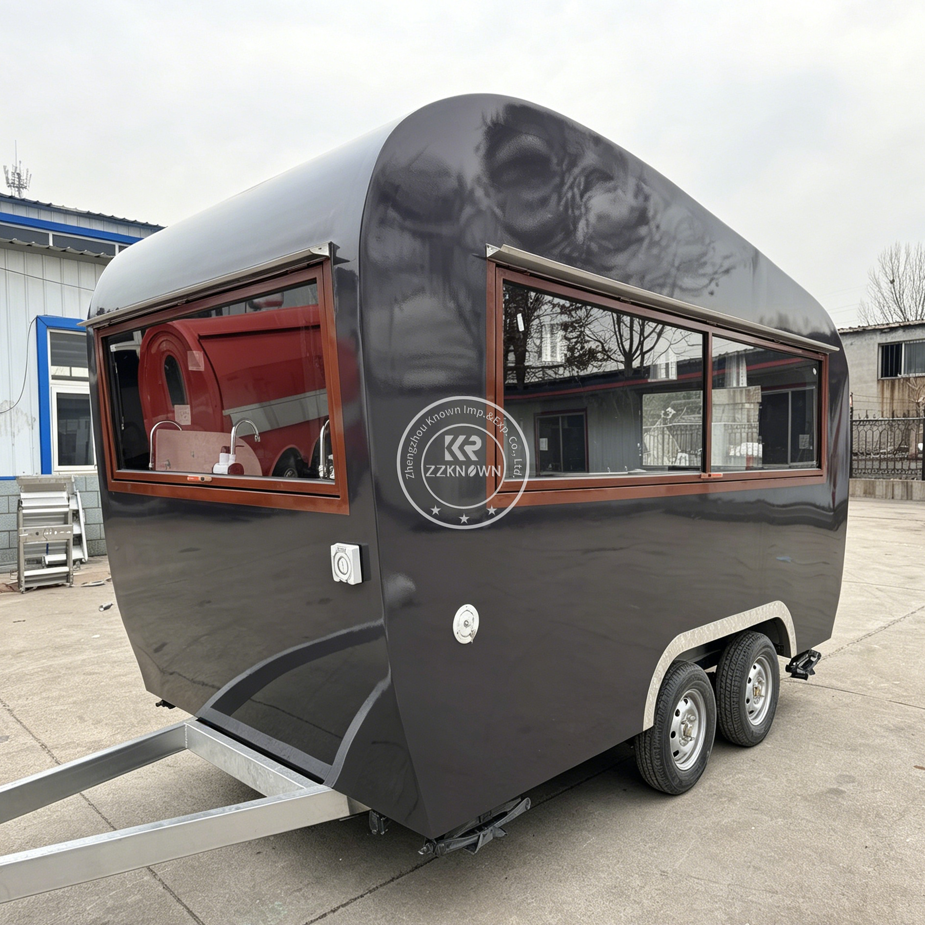Custom Mobile Concession Food  – Coffee Vending Equipment Bewertung und Preis