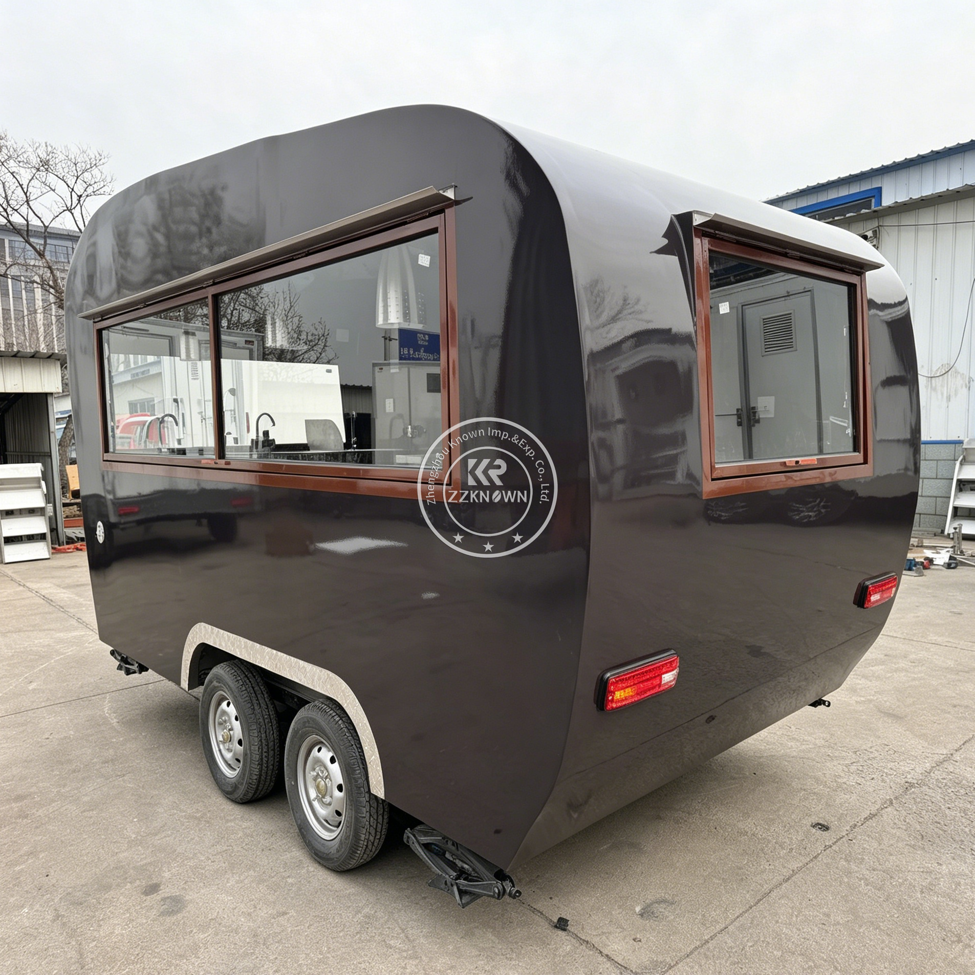 Custom Mobile Concession Food  – Coffee Vending Equipment Bewertung und Preis