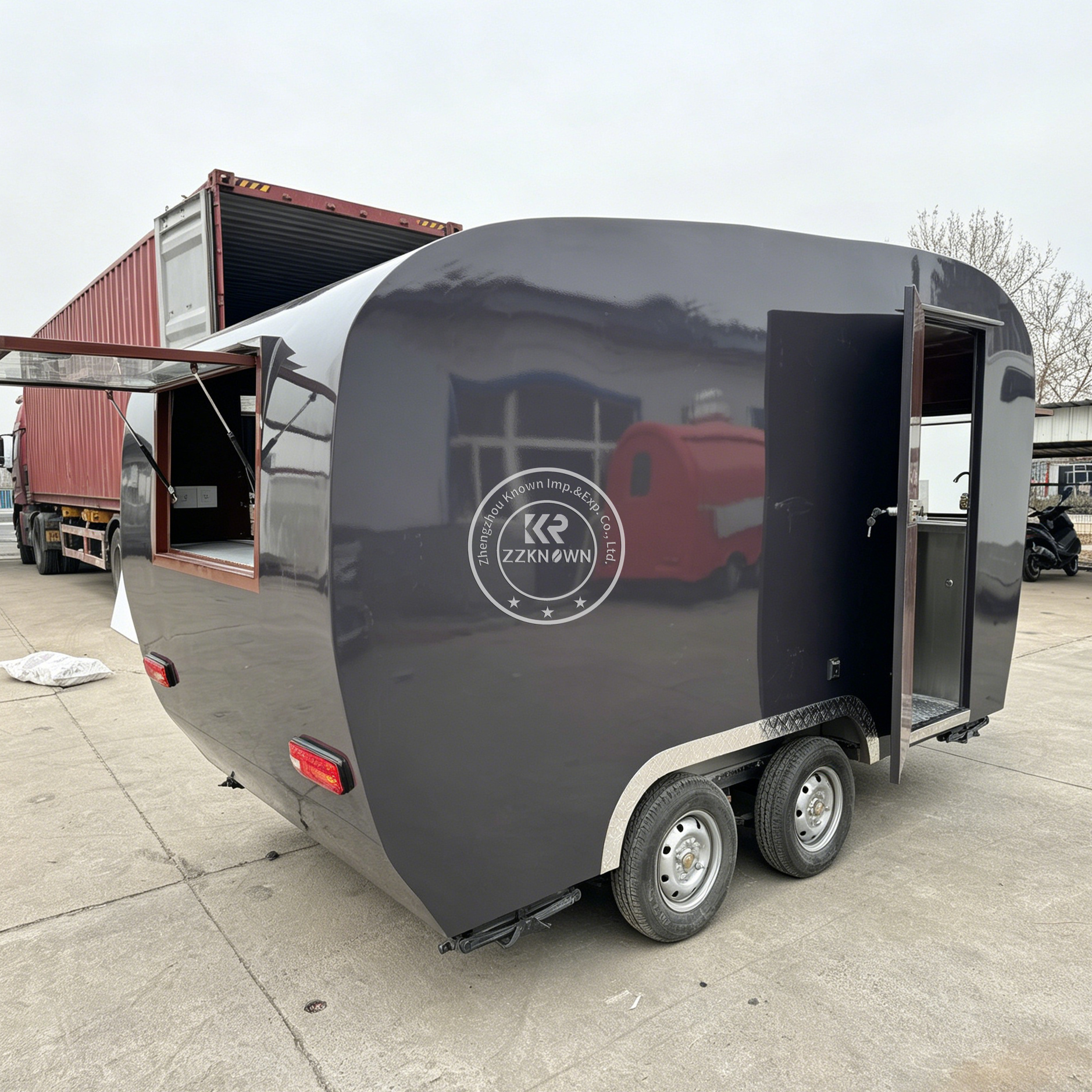 Custom Mobile Concession Food  – Coffee Vending Equipment Bewertung und Preis