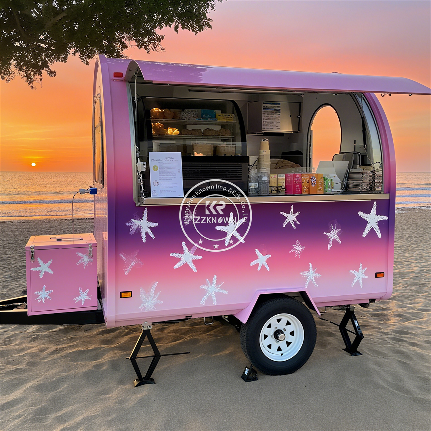 China Food Trailers Fully Equi – Coffee Equipment China Bewertung und Preis