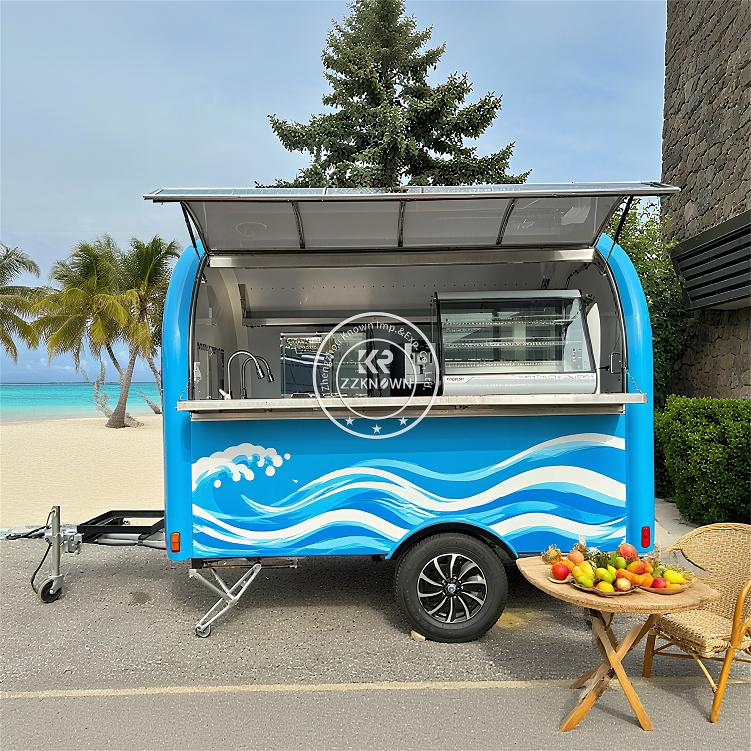 China Food Trailers Fully Equi – Coffee Equipment China Bewertung und Preis