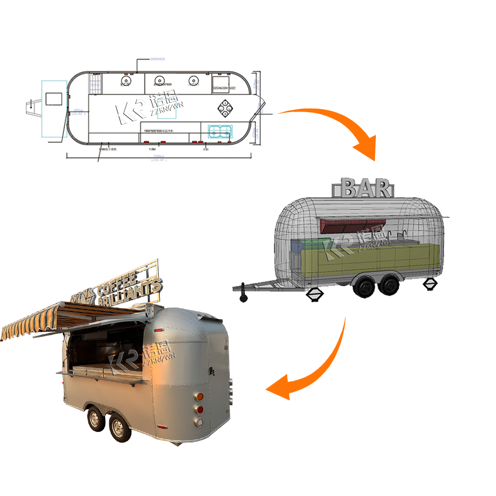 2026 New Design Mobile Food Tr – Equipment Of Coffee Shop Bewertung und Preis