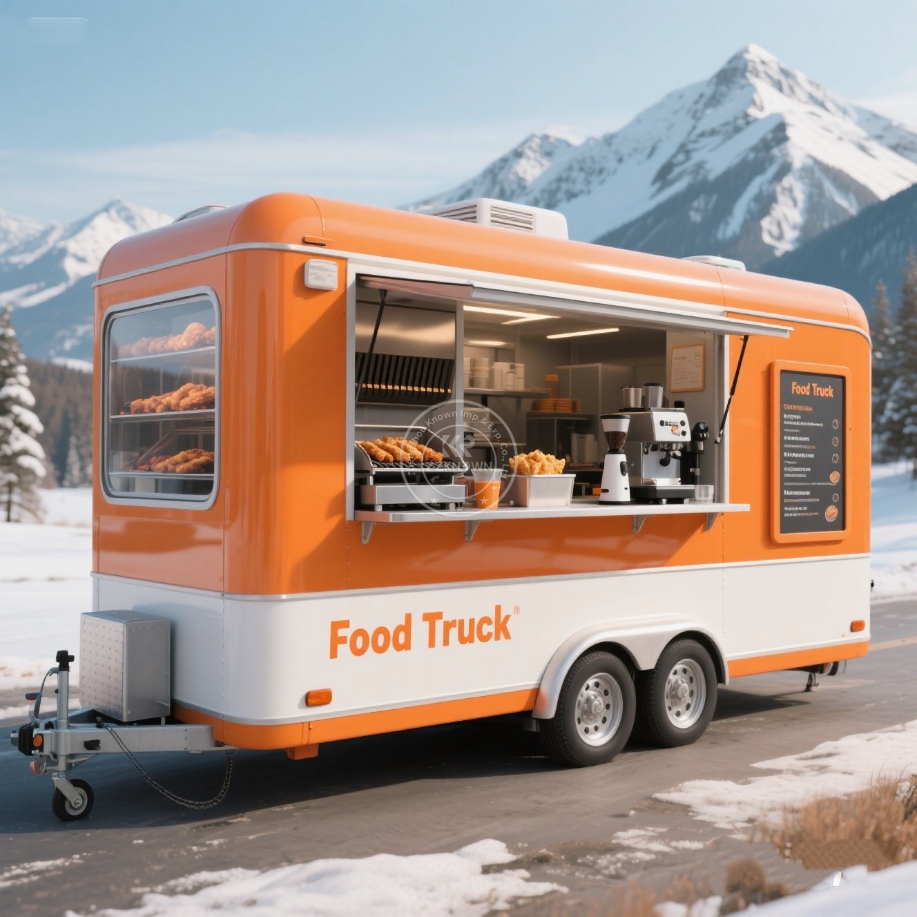 Fully Equipped Mobile Street K – Coffee Vending Equipment Bewertung und Preis
