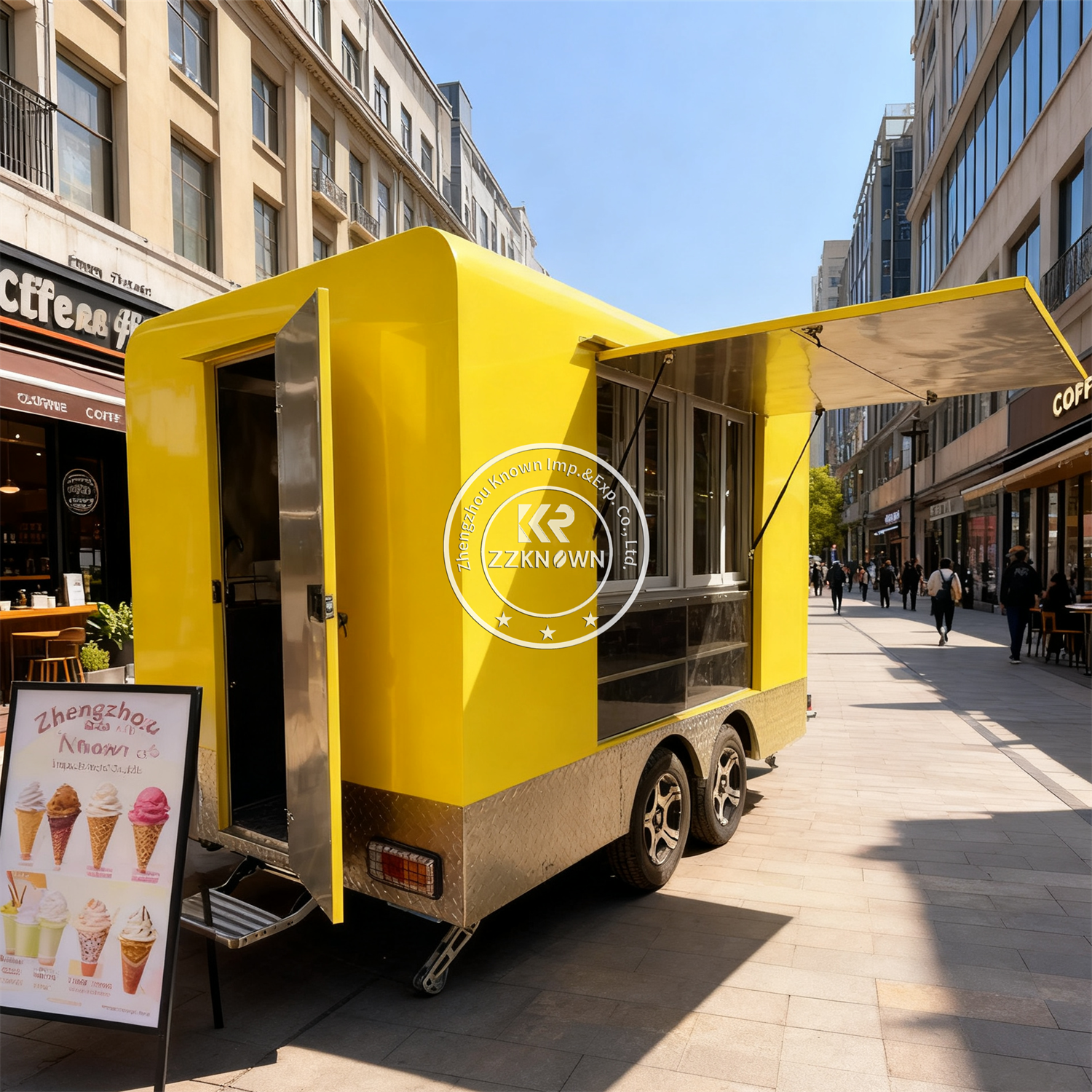 Concession Food Trailer Mobile – Coffee Vending Equipment Bewertung und Preis