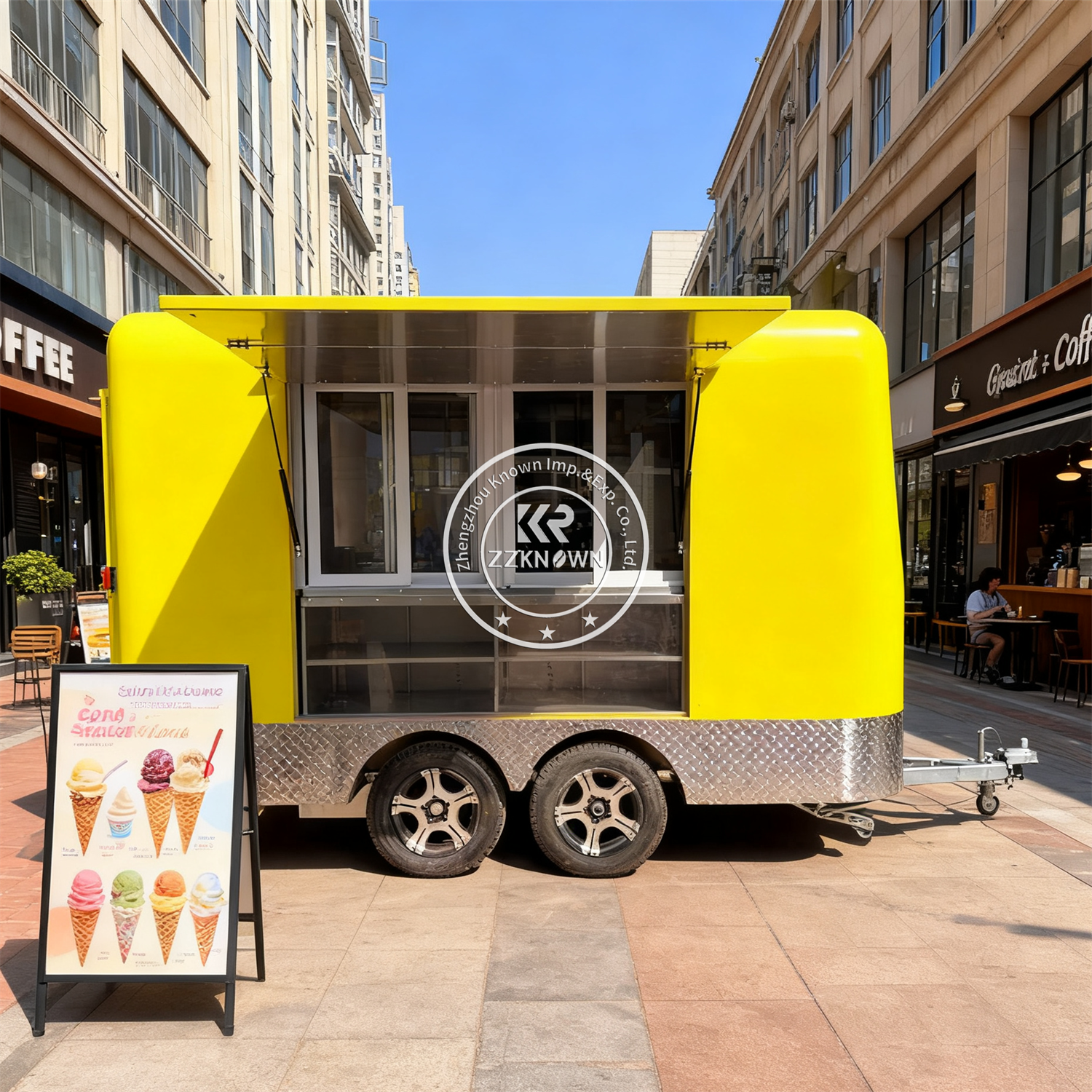 Concession Food Trailer Mobile – Coffee Vending Equipment Bewertung und Preis