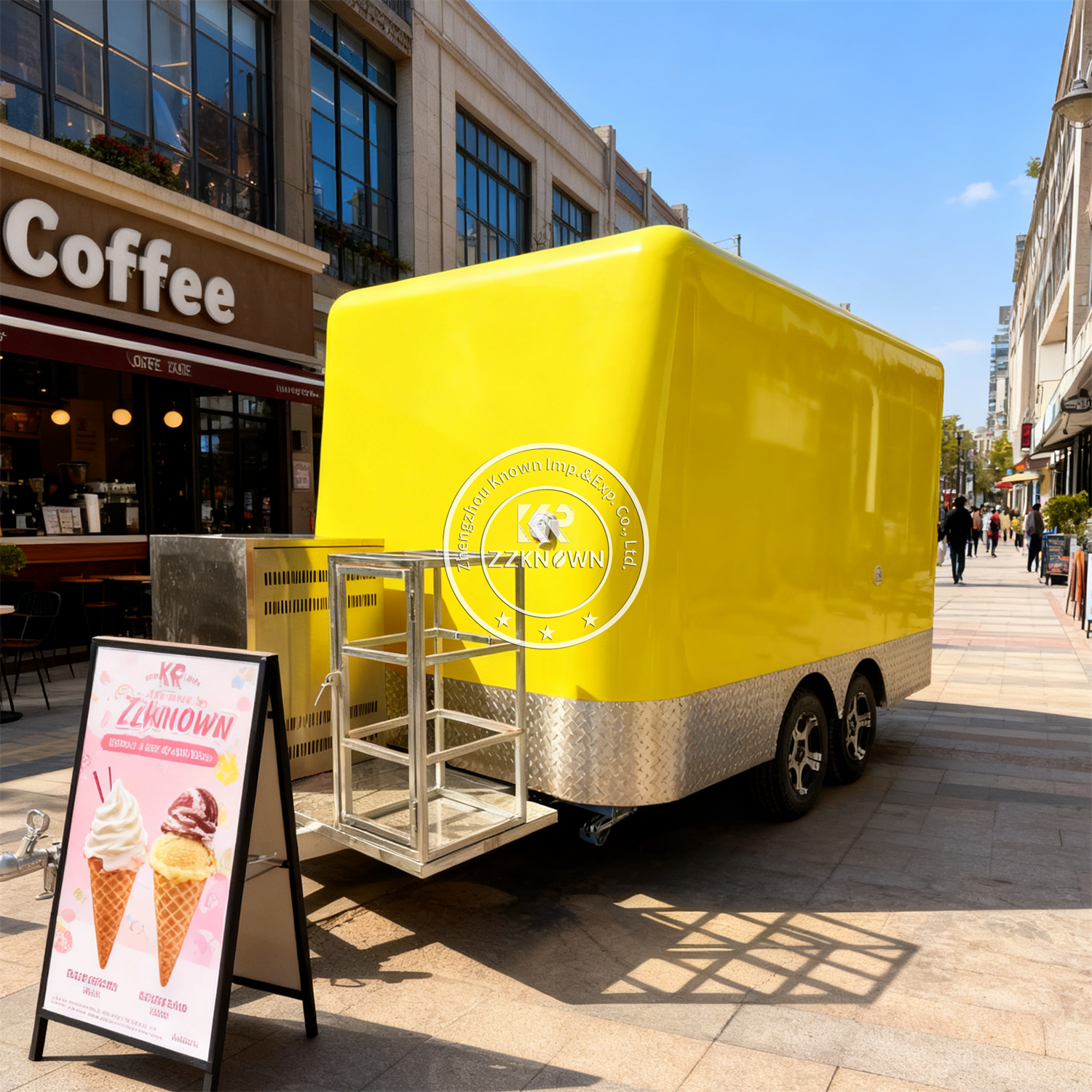 Concession Food Trailer Mobile – Coffee Vending Equipment Bewertung und Preis