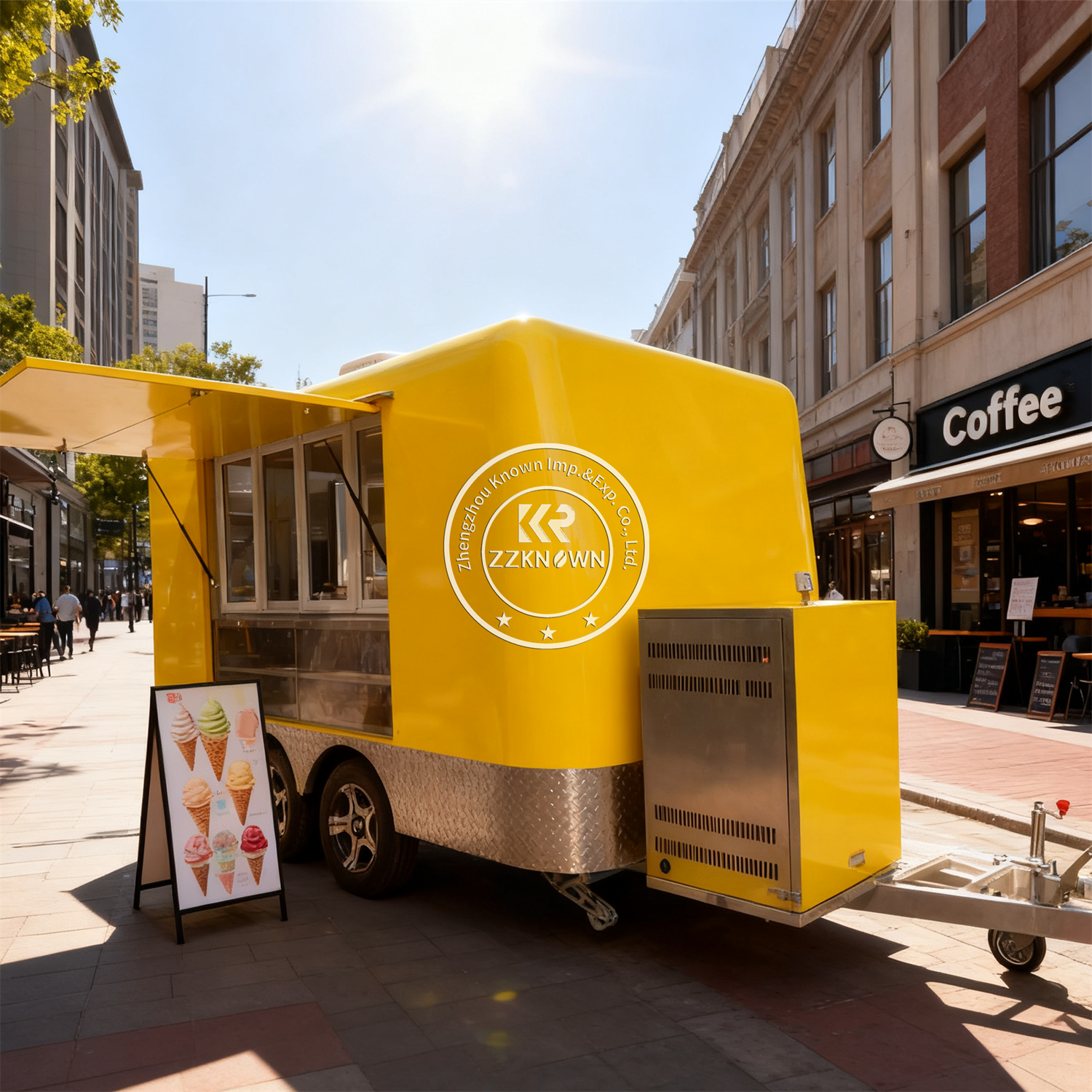 Concession Food Trailer Mobile – Coffee Vending Equipment Bewertung und Preis
