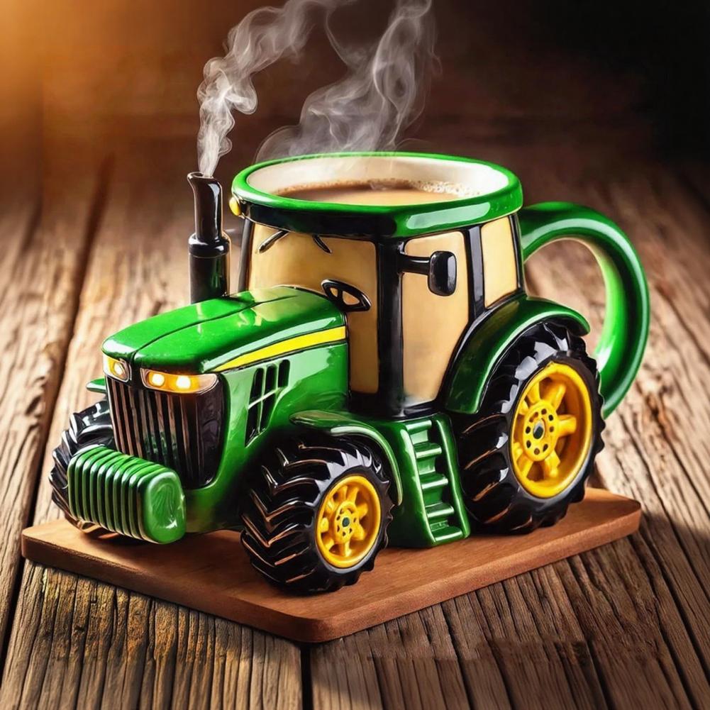 Handcrafted Tractor Coffee Mug – Coffee Equipment Eu Bewertung und Preis