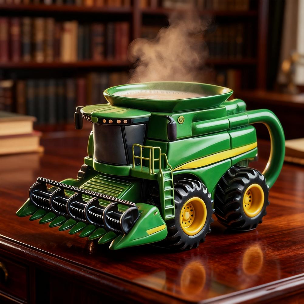 Handcrafted Tractor Coffee Mug – Coffee Equipment Eu Bewertung und Preis
