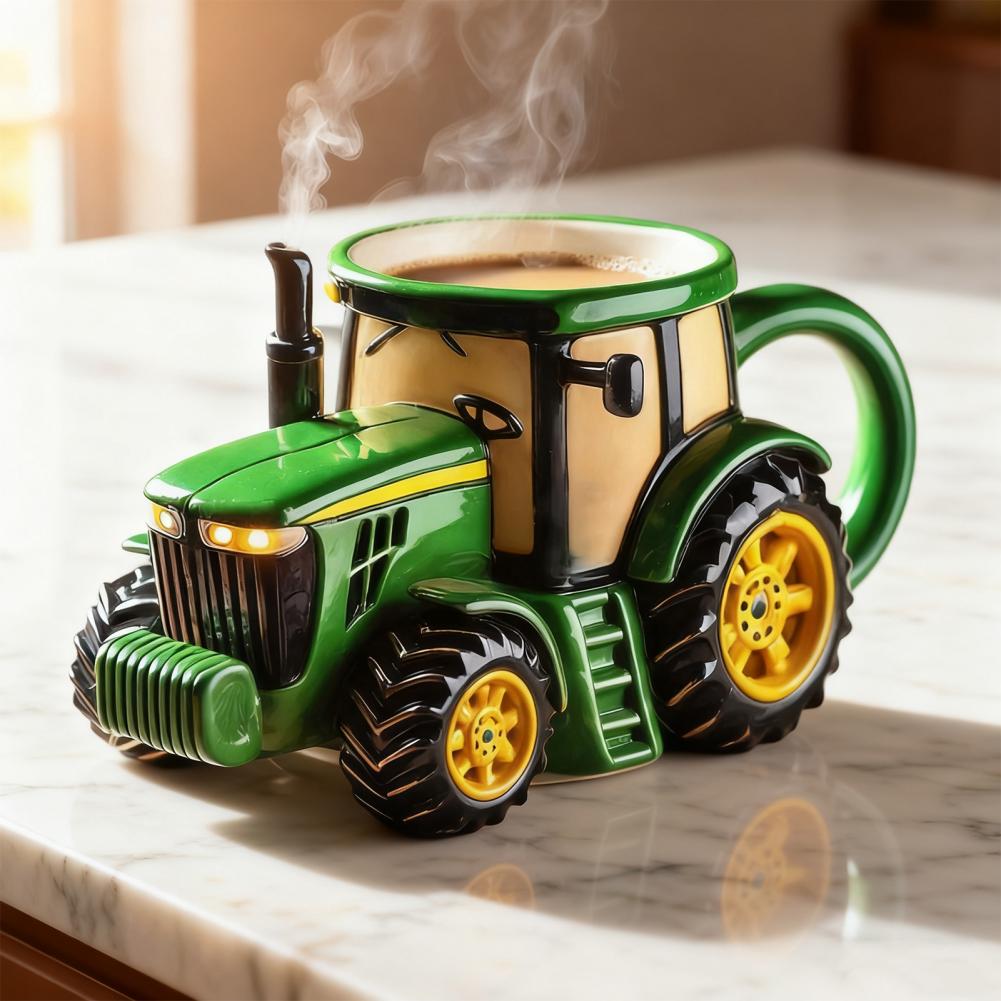 Handcrafted Tractor Coffee Mug – Coffee Equipment Eu Bewertung und Preis