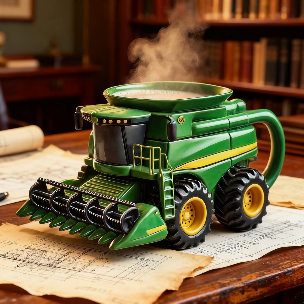 Handcrafted Tractor Coffee Mug – Coffee Equipment Eu Bewertung und Preis