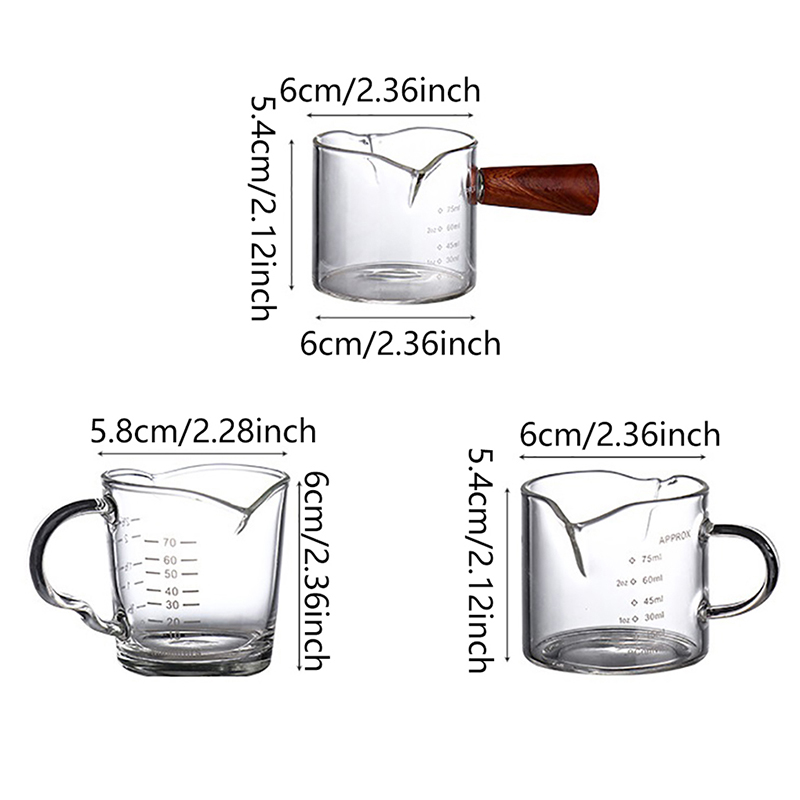 70/75ml Espresso Shot Glass Do – Espresso Shot Glass Bewertung und Preis