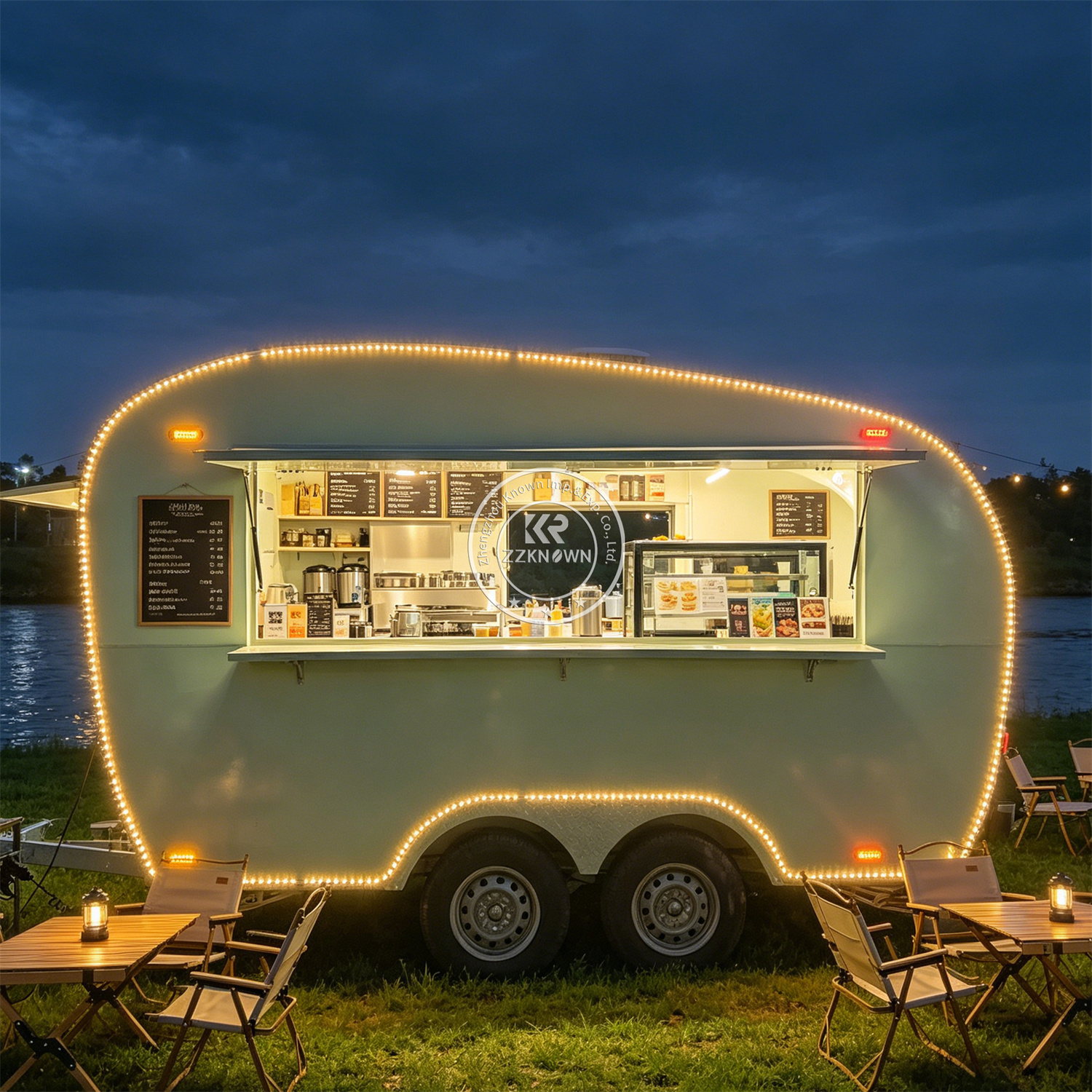 Mobile Concession Catering Tra – Coffee Vending Equipment Bewertung und Preis