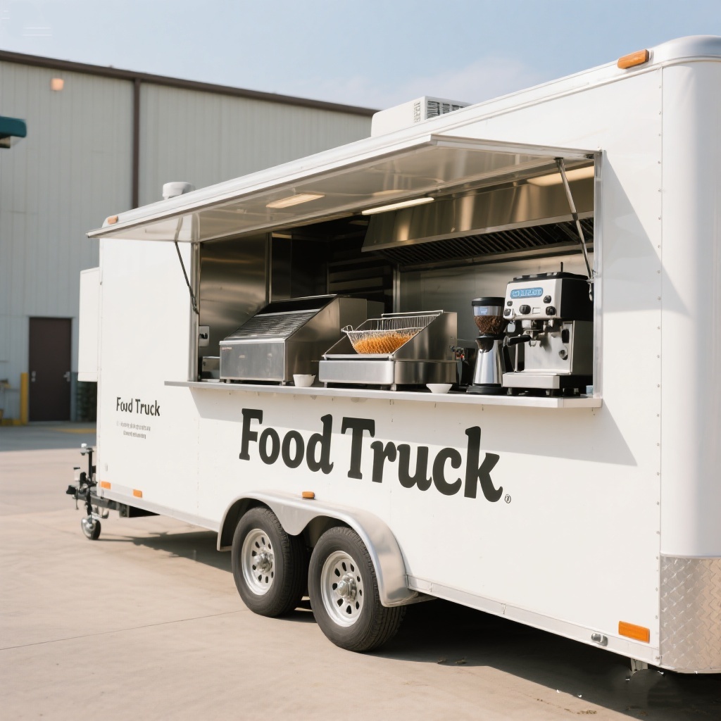 Mobile Food Truck With Full Ki – Coffee Equipment For Sale Bewertung und Preis