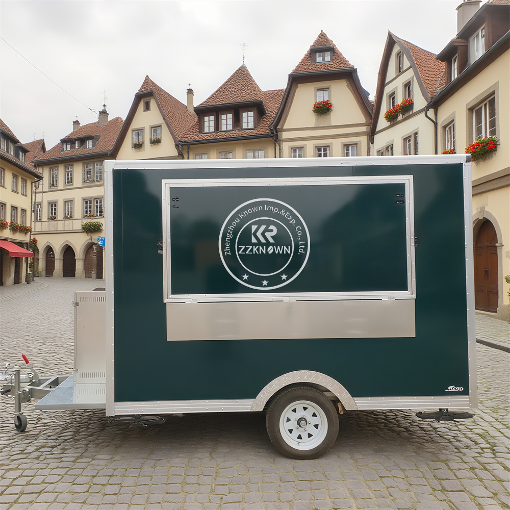 Street Mobile Food Truck Conce – Coffee Vending Equipment Bewertung und Preis