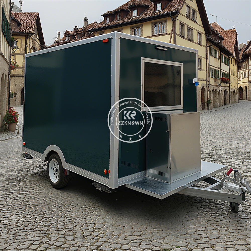Street Mobile Food Truck Conce – Coffee Vending Equipment Bewertung und Preis