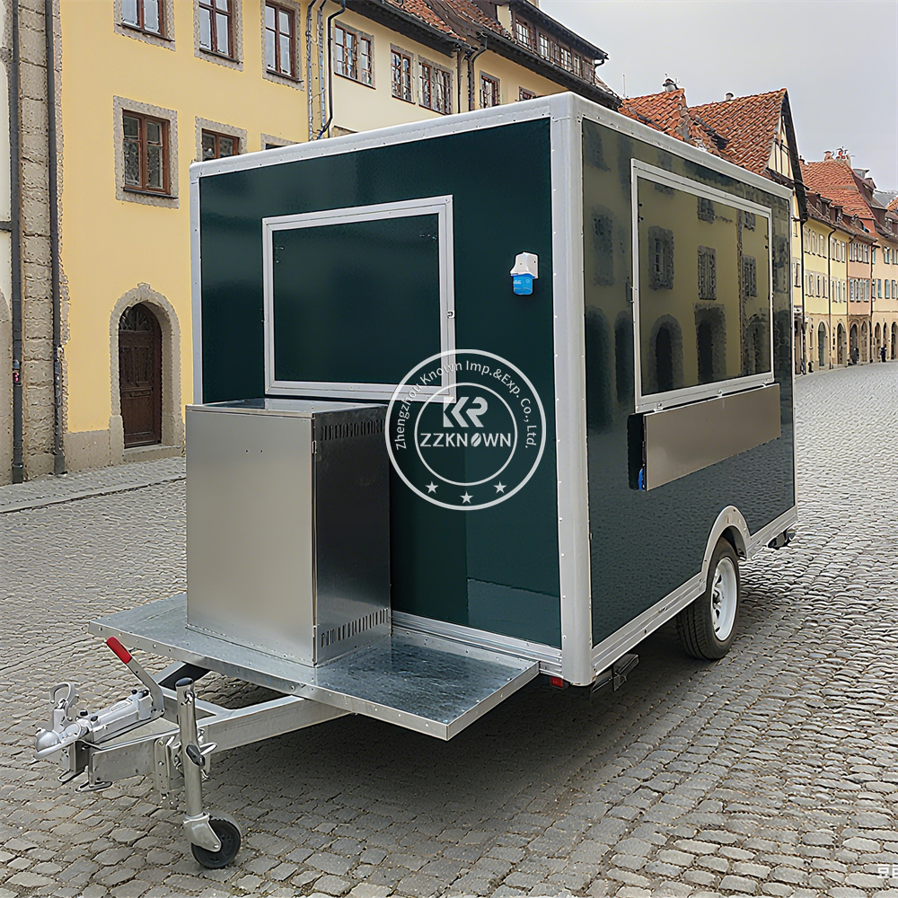 Street Mobile Food Truck Conce – Coffee Vending Equipment Bewertung und Preis