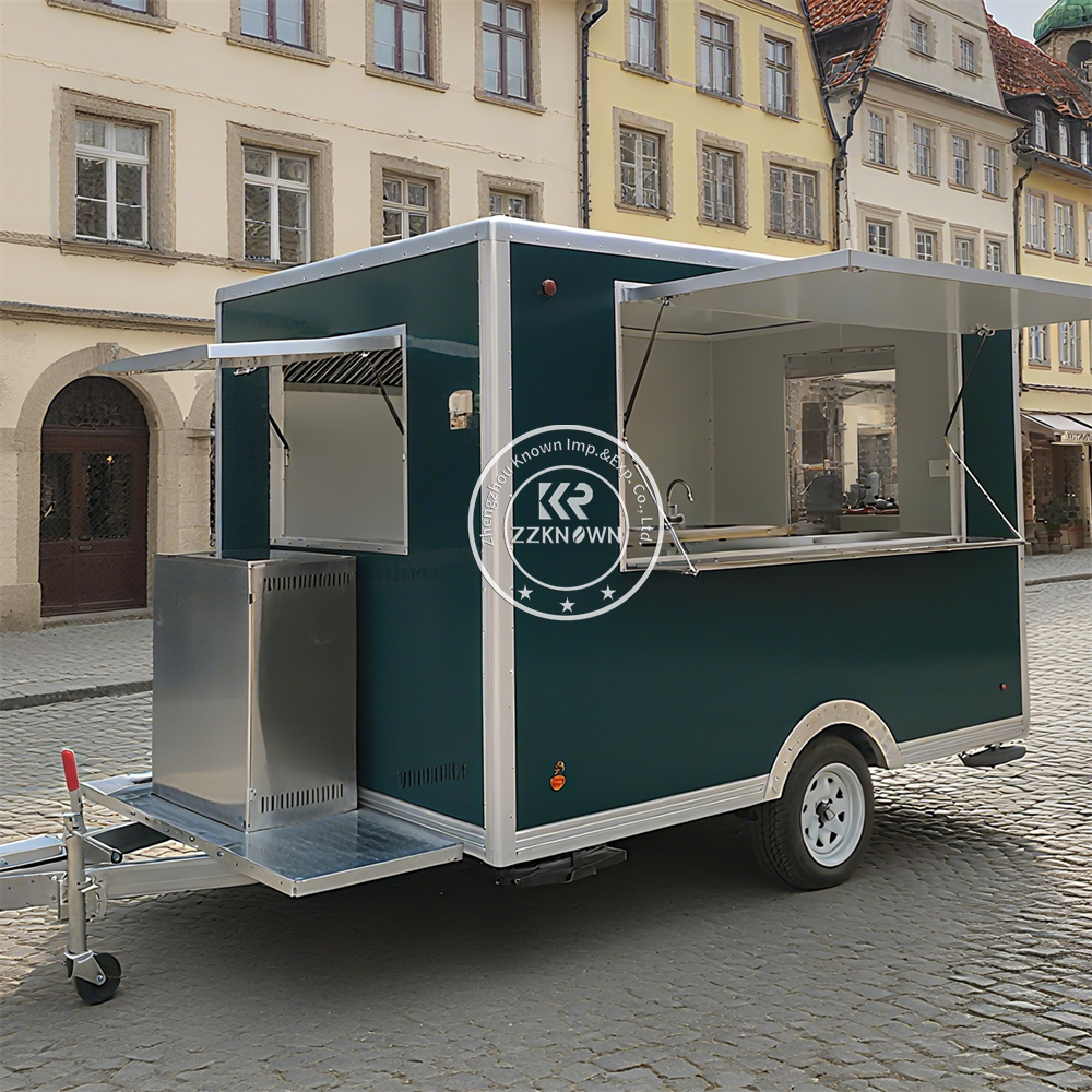 Street Mobile Food Truck Conce – Coffee Vending Equipment Bewertung und Preis