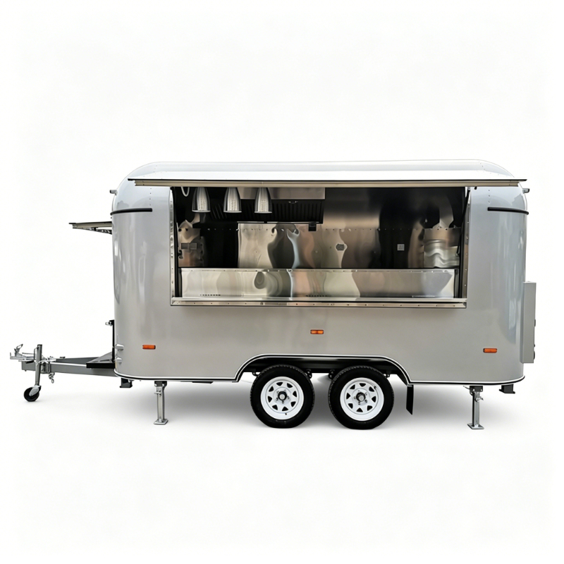 Food Cart Mobile Trailer Custo – Coffee Vending Equipment Bewertung und Preis