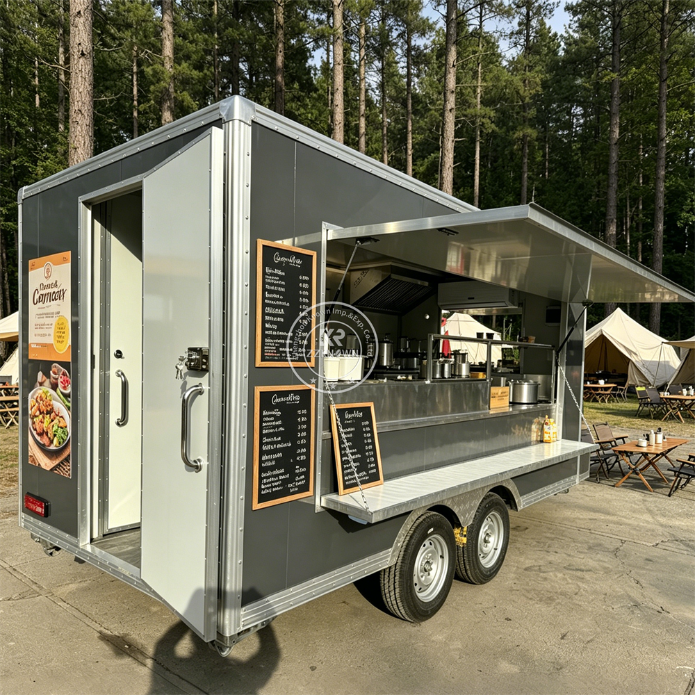 China Food Trailers Snack Trai – Coffee Equipment China Bewertung und Preis
