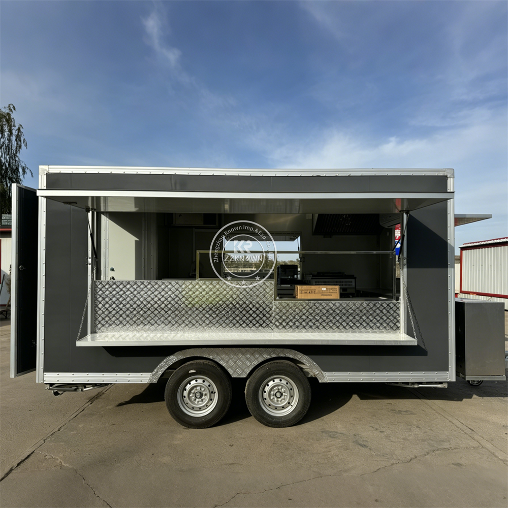 China Food Trailers Snack Trai – Coffee Equipment China Bewertung und Preis