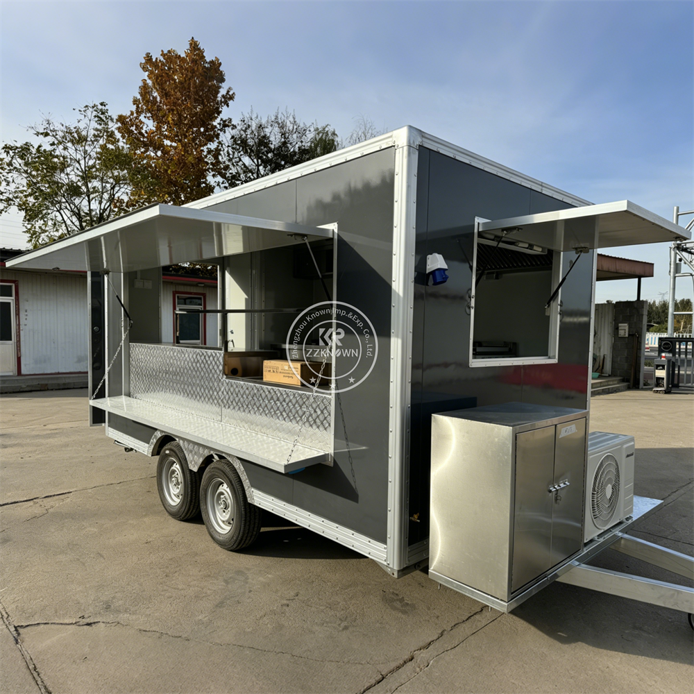 China Food Trailers Snack Trai – Coffee Equipment China Bewertung und Preis